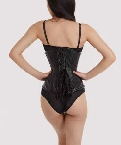 Bettie Page Lingerie Leather Underbust Corset Basques & Corsets