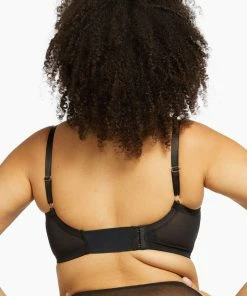 Bettie Page Lingerie Elsie Emerald Lace 1/4 Cup Bra