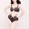 Bettie Page Lingerie Lace Overwire Bra 2 Bettie Page Lingerie Lace Overwire Bra