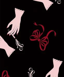 Bettie Page Lingerie Blaze Smoking Printed High Waist Brief Outlet 13 Bettie Page Lingerie Blaze Smoking Printed High Waist Brief Outlet