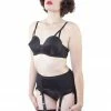 Bettie Page Lingerie Retro Bras Classic Suspender Belt