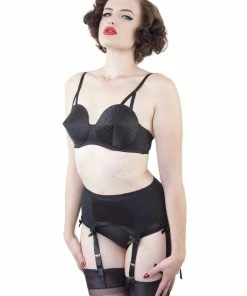 Bettie Page Lingerie Retro Bras Classic Suspender Belt