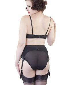 Bettie Page Lingerie Retro Bras Classic Suspender Belt
