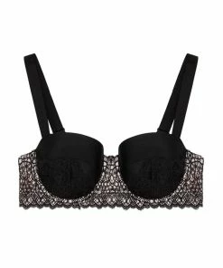 Bettie Page Lingerie Eco Vivien Balcony Bikini Top Swimwear