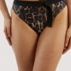 Bettie Page Lingerie Eco Leopard Jayne Bikini Brief