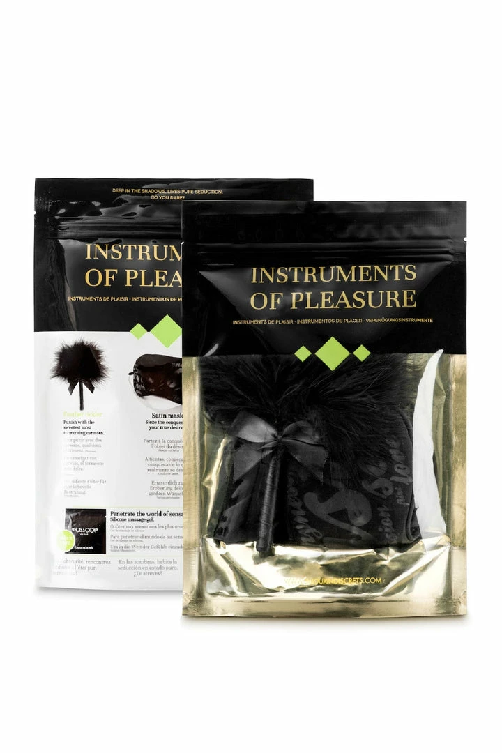 Bijoux Indiscrets Bondage Set With Tickler Intimate Play 3 Bijoux Indiscrets Bondage Set With Tickler Intimate Play