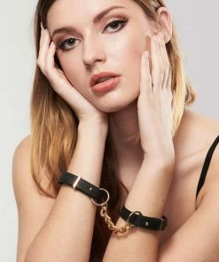 Bijoux Indiscrets Intimate Play Maze Black Thin Cuffs
