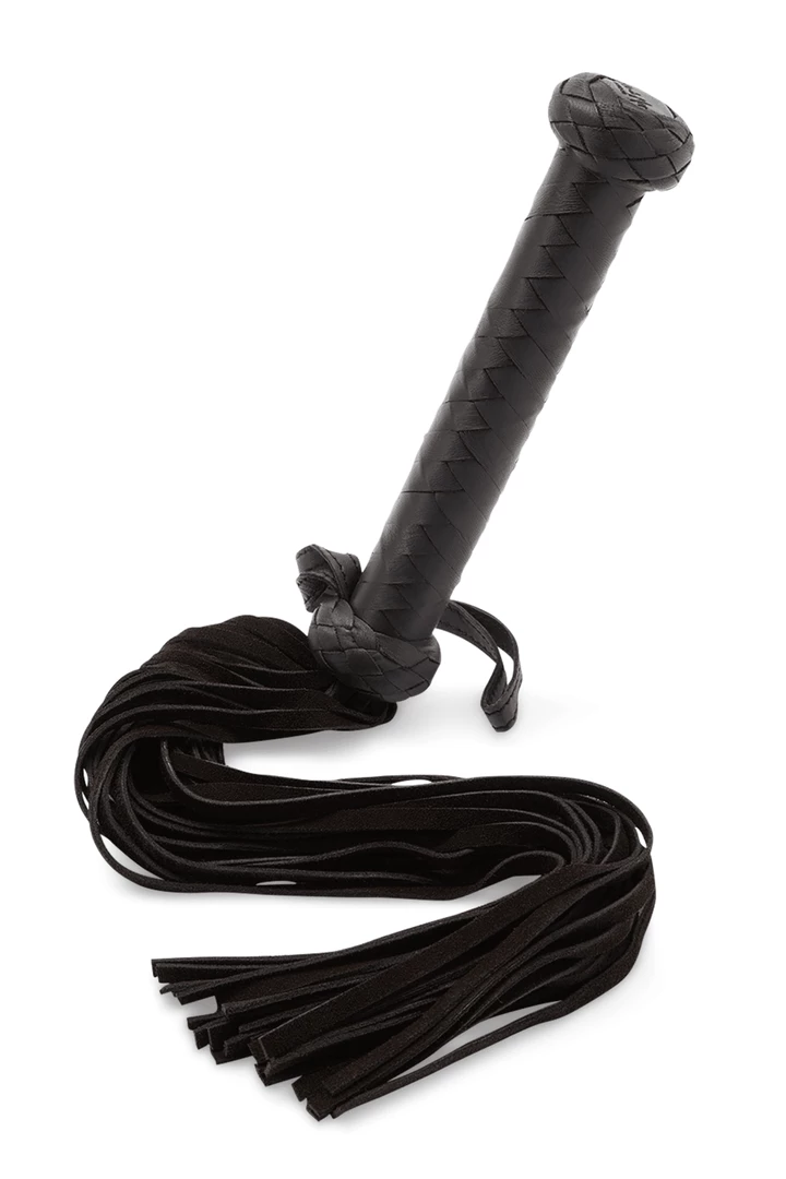 Coco De Mer Black Leather Flogger 3 Coco De Mer Black Leather Flogger