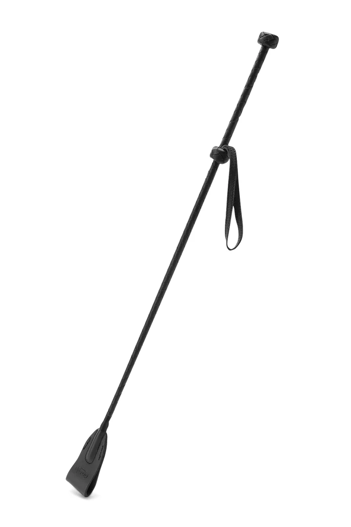 Coco De Mer Black Leather Riding Crop 3 Coco De Mer Black Leather Riding Crop