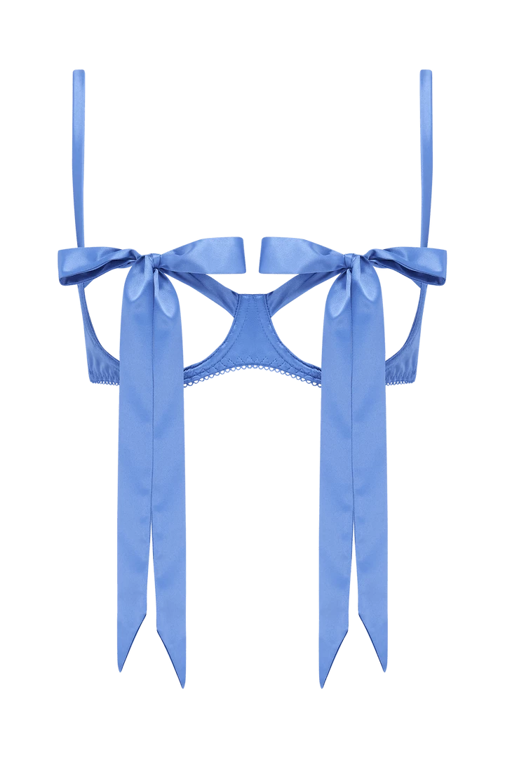 Coco De Mer Erotic Grace Open Bow Bra 5 Coco De Mer Erotic Grace Open Bow Bra