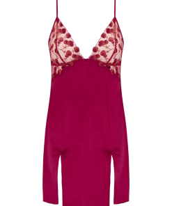 Coco De Mer Nightwear Naomi Cherry Slip 12 Coco De Mer Nightwear Naomi Cherry Slip