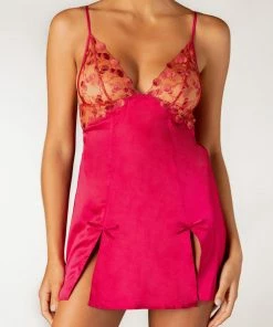 Coco De Mer Nightwear Naomi Cherry Slip