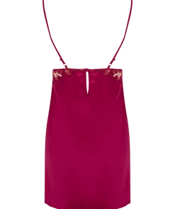 Coco De Mer Nightwear Naomi Cherry Slip 13 Coco De Mer Nightwear Naomi Cherry Slip
