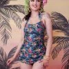 Collectif X PP Swimwear Jungle Balcony Swimsuit