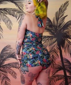 Collectif X PP Swimwear Jungle Balcony Swimsuit