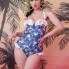 Collectif X PP Toucan Frilled Balcony Swimsuit