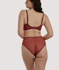 Deja Day Emma Merlot Wine Ultimate Comfort Wireless Bra Outlet