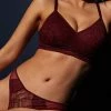 Deja Day Emma Merlot Wine Ultimate Comfort Wireless Bra Outlet