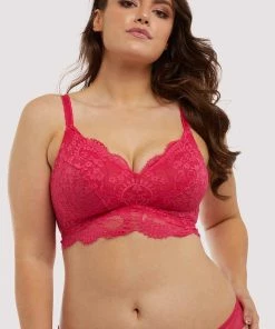 Deja Day Emma Pink Wireless Bra Bralette