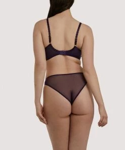 Deja Day Emma Vine Purple Ultimate Comfort Wireless Bra