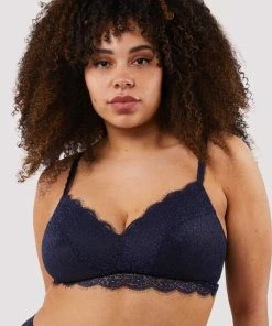 Deja Day Emma Navy Ultimate Comfort Wireless Bra