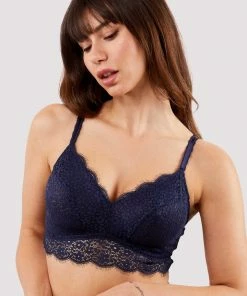 Deja Day Emma Navy Ultimate Comfort Wireless Bra