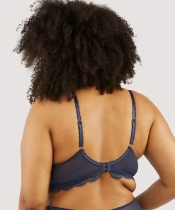 Deja Day Emma Navy Ultimate Comfort Wireless Bra