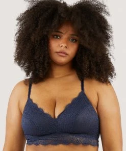 Deja Day Emma Navy Ultimate Comfort Wireless Bra