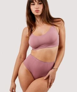 Deja Day Second Skin Rose Recycled Crop Top Bra