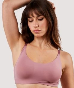 Deja Day Second Skin Rose Recycled Crop Top Bra