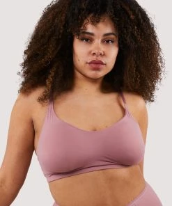 Deja Day Second Skin Rose Recycled Crop Top Bra