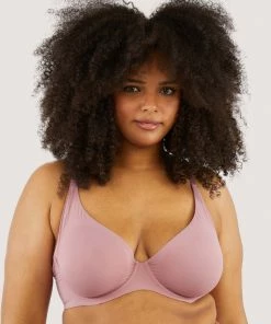 Deja Day Second Skin Rose Recycled Plunge Bra Everyday Bras