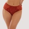 Deja Day Everyday Lingerie Emma Ginger High Waisted Brief 2 Deja Day Everyday Lingerie Emma Ginger High Waisted Brief