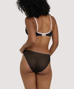 Deja Day Grace Black & Pink Brief Outlet