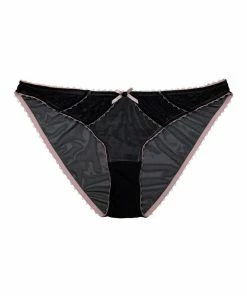 Deja Day Grace Black & Pink Brief Outlet