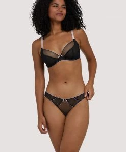 Deja Day Grace Black & Pink Brief Outlet