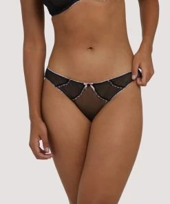 Deja Day Grace Black & Pink Brief Outlet