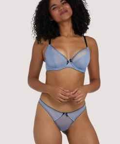 Deja Day Outlet Grace Lavender Mesh Thong