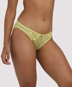 Deja Day Grace Lemon Yellow Brief Outlet
