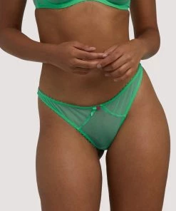 Deja Day Grace Mint Thong Outlet