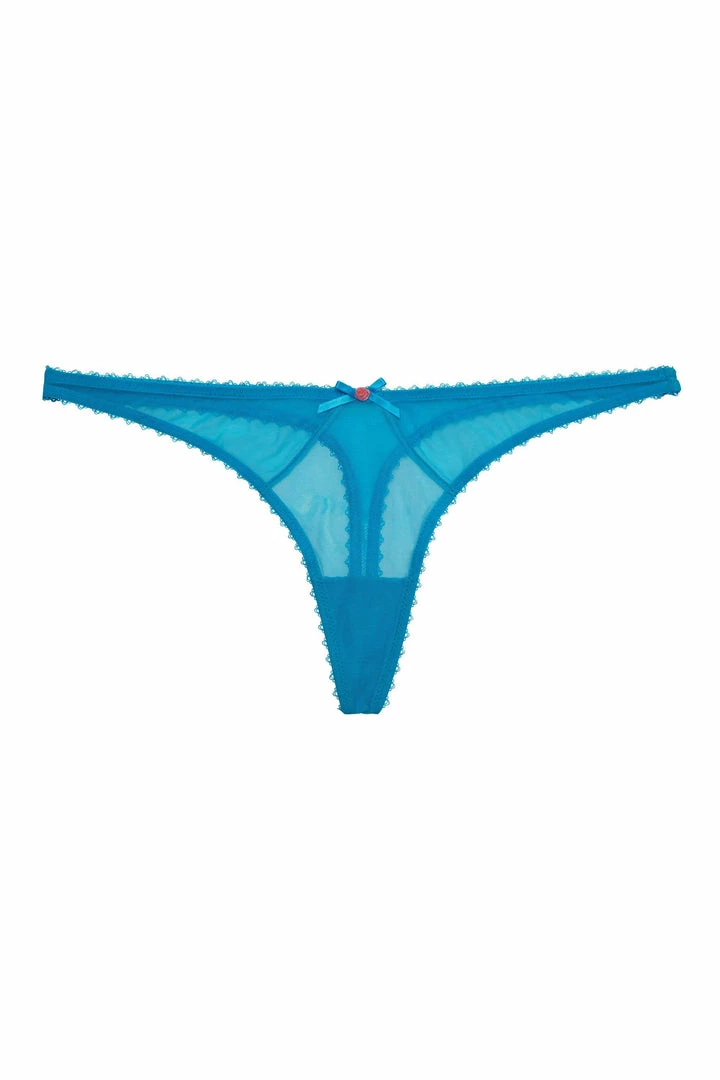 Deja Day Grace Sky Blue Thong Outlet 8 Deja Day Grace Sky Blue Thong Outlet