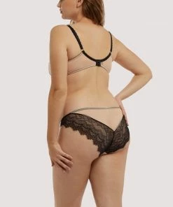 Deja Day Rosalyn Black And Blush Brazillian Brief 29 Deja Day Rosalyn Black And Blush Brazillian Brief