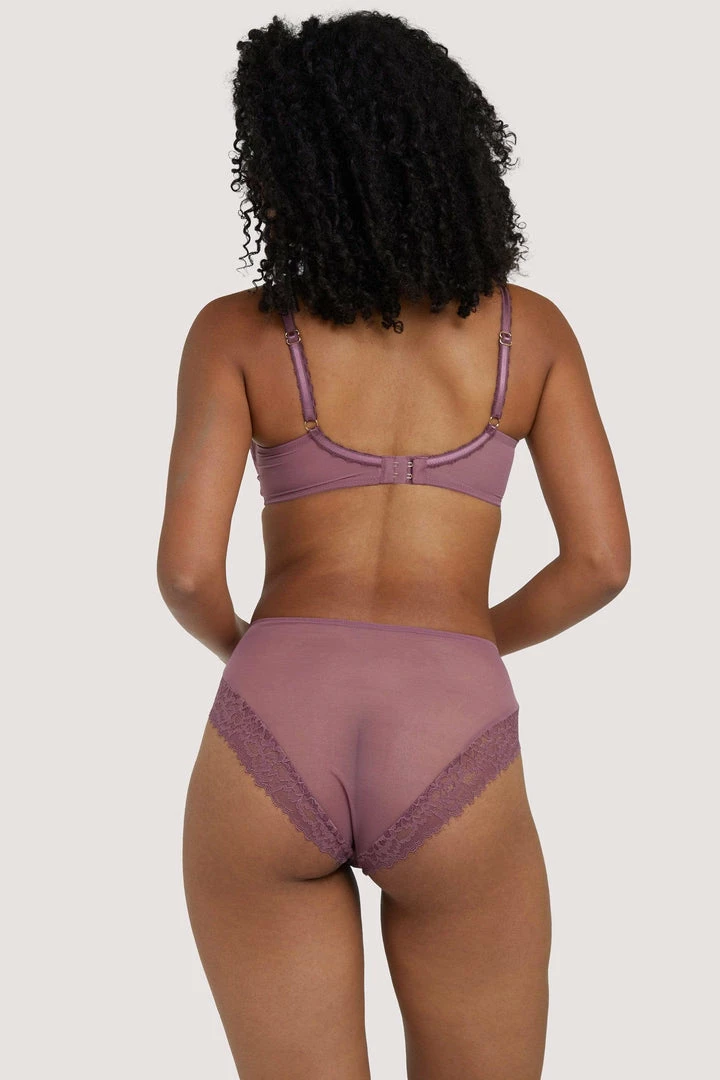 Deja Day Rosalyn Mocha High Waist Brief 10 Deja Day Rosalyn Mocha High Waist Brief