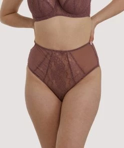 Deja Day Rosalyn Mocha High Waist Brief