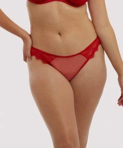 Deja Day Rosalyn Red Brazilian Brief