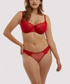 Deja Day Rosalyn Red Brazilian Brief