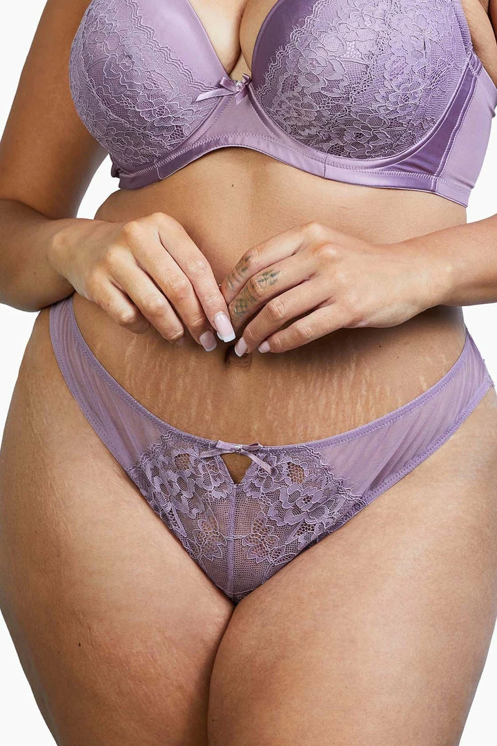 Deja Day Outlet Sophia Heather Purple Brazilian Brief 7 Deja Day Outlet Sophia Heather Purple Brazilian Brief