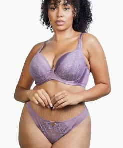 Deja Day Outlet Sophia Heather Purple Brazilian Brief 16 Deja Day Outlet Sophia Heather Purple Brazilian Brief