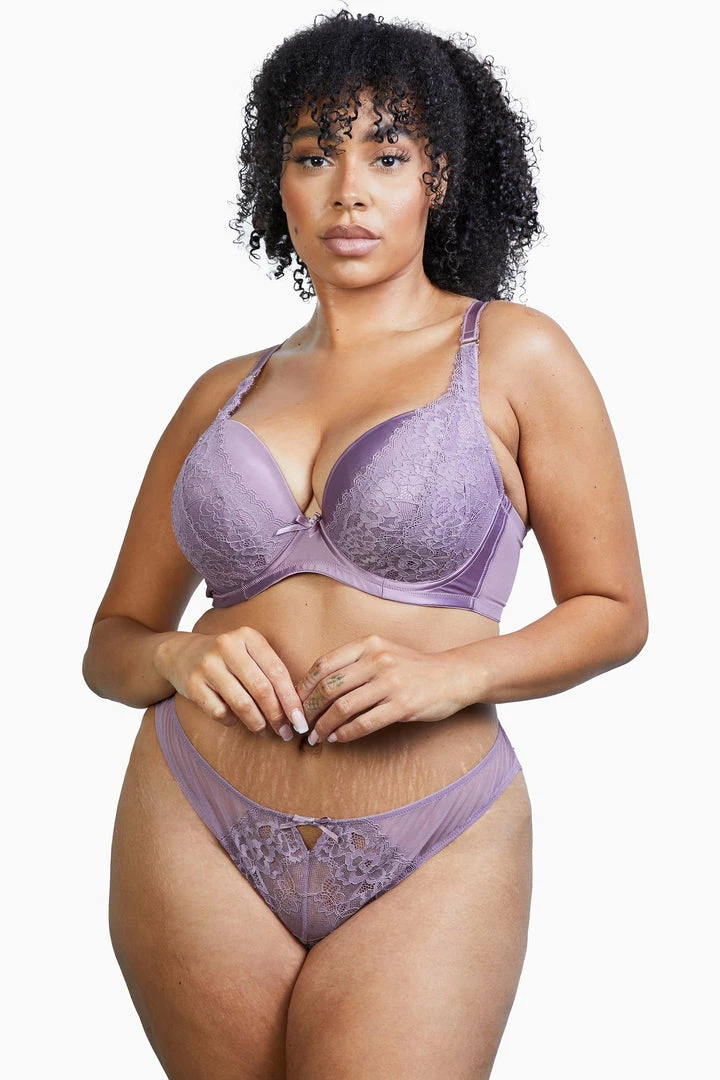 Deja Day Outlet Sophia Heather Purple Brazilian Brief 9 Deja Day Outlet Sophia Heather Purple Brazilian Brief