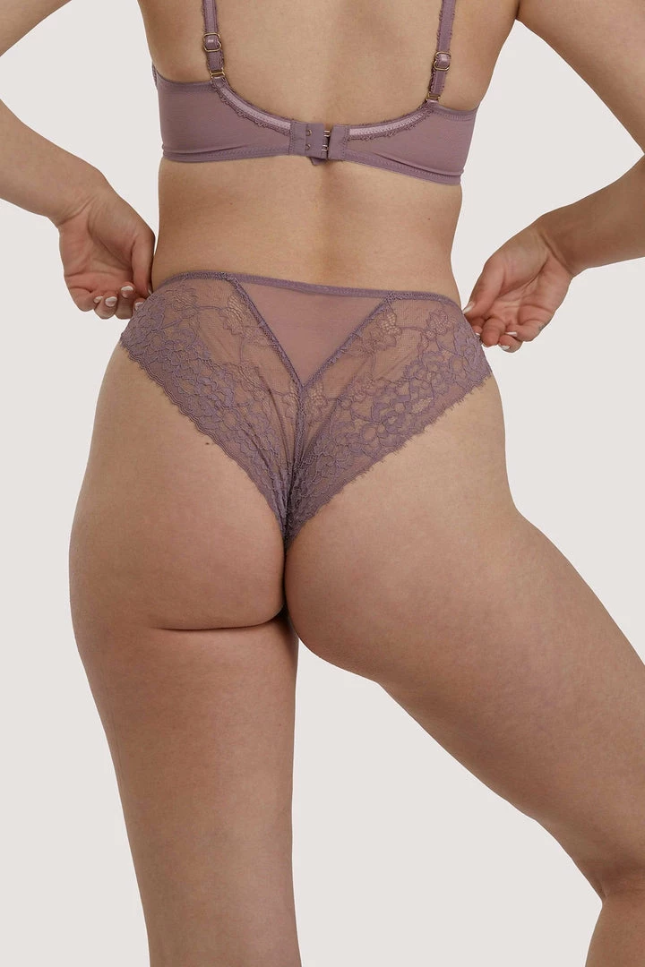Deja Day Outlet Sophia Heather Purple Brazilian Brief 4 Deja Day Outlet Sophia Heather Purple Brazilian Brief